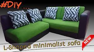 Maybe you would like to learn more about one of these? Cara Membuat Sofa Leter L Minimalis Model Sofa Untuk Ruang Tamu Kecil Youtube