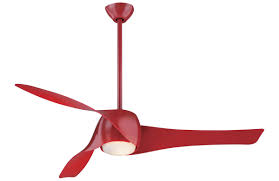 Minka Aire Artemis 58 Red Ceiling Fan F803l Rd We like having a ceiling fan however we do not find them attractive.