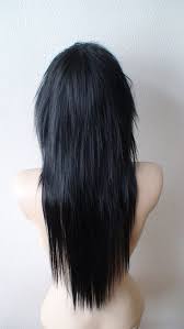 Scene Wig Black Scene Hairstyle Wig Emo Wig Emo By Kekeshop Long Scene Hair Long Hair Styles Scene Hair Long