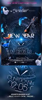 New Year Countdown Flyer Photoshop Psd Countdown Dance Available Here Https Graphicriver Net Item New Year Cou New Years Countdown Flyer Party Poster