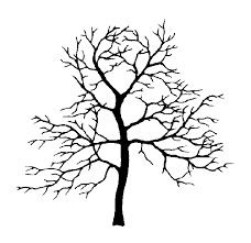 Apple Tree Clip Art Black And White Apple Tree Silhouette Tree Silhouette Tree Art Crabapple Tree