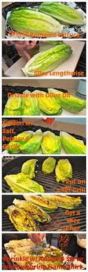 Grilled Romaine Lettuce Grillinfools Recipe Grilled Romaine Grilled Romaine Lettuce Grilled Salad