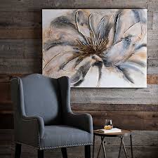 Adorable pictures about kirkland wall art kirkland's for kirklands canvas wall art view photo 11 of 20. Gold And Gray Bloom Canvas Art Kirklands