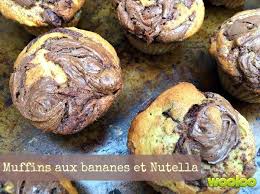 Recette De Muffins Aux Bananes Et Nutella Dessert Recipes Food Desserts