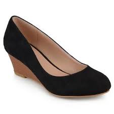 Journee Collection Telora Women S Dress Wedges Kohls In 2020 Dress Wedges Office Shoes Women Suede Wedges