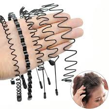 This time with a waves video! Unisex Men S Women Sports Wave Hair Band Plastic Metal Black Hairband Headband Hot New Fashion Wave Hairpin Hair Band Men Hoop Aliexpress