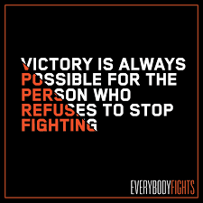 The Fighting Spirit Fighter Profiles And Press Everybodyfights Inspirational Quotes Wise Words Fight