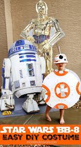 The rey looks awesome too. Easy Diy Star Wars Bb 8 Costume Mom Endeavors