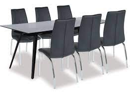 Such a supplier is square roots design who produced unique and stylish we have a range of dining tables that are designed and made in new zealand, this means that they can be customised specifically to suit your style. Monti Dining Table Asama Chairs X 6