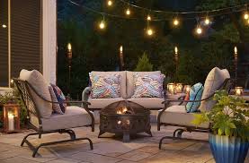 The Elliot Creek Conversation Set Gives You What You Need For The Ultimate Entert Conversation Set Patio Wood Burning Fire Pit Garden Treasures Patio Furniture