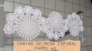 Camino de mesa a crochet. Camino De Mesa Crochet Espiral Parte 1 Grannysquare Eu