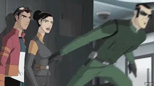 This image is a screenshot of generator rex, a copyrighted © television program. Respect Agent Six The Sixth Most Dangerous Man Generator Rex Respectthreads
