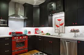 red kitchen design: ideas, walls, and dcor