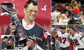 He dated actress bridget moynahan. Buccaneers Tom Brady Wins His Seventh Super Bowl As Tampa Bay Beats Kansas City 31 9 Daily Mail Online