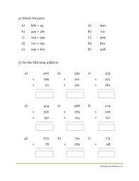 Worksheet for class 2 math kvs printable worksheets and. Maths Addition Worksheet Cbse Grade Ii