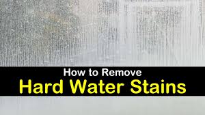 Step 2 allow the solution to sit for about 15 minutes, which gives the acetic acid in the vinegar time to penetrate and dissolve the stain. 6 Clever Ways To Remove Hard Water Stains