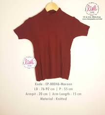 Baju panjang saat ini sedang populer dalam dunia fashion. 35 Terbaik Untuk Model Baju Rajut Merah Maroon Maria Space