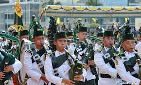 The capital is bandar seri begawan, which is located in the country's larger western segment. Brunei Celebrates 37th National Day Global Times
