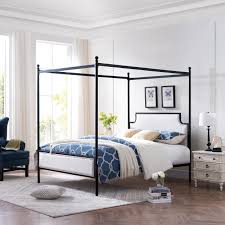 Maybe you would like to learn more about one of these? Beechmont Queen Size Upholstered Canopy Bed By Christopher Knight Home Overstock 27414185