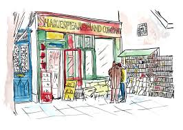 Portfolio Shakespeare And Company Illustrated Map Shakespeare