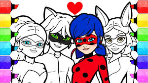 In fact, all the kwami ladybug are adorable. Miraculous Ladybug Coloring Pages How To Draw And Color Ladybug Coloring Book Marinette Adrien Youtube