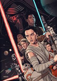 Fan Poster Of Star Wars Episode Vii The Force Awakens Star Wars Art Star Wars Poster Star Wars Vii