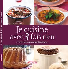Livre Je Cuisine Avec 3 Fois Rien