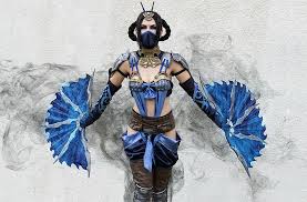 Mortal kombat x scorpion mask cosplay accessory prop. Hd Wallpaper Women Model Cosplay Fantasy Girl Mortal Kombat Kitana Wallpaper Flare