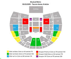 Последние твиты от tauron arena kraków (@tauronarenakrk). Bilet Na Musical Metro Tauron Arena Krakow Edma Art Groupon