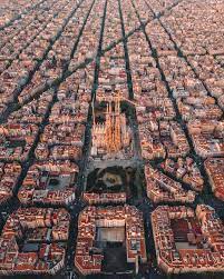 Barcelona spain from a birds eye view. Aerial View Of Barcelona Photo By Thetechcreative Places To Travel Barcelona Travel Spain Travel