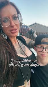 Jack didnt mind it all all! Champ! Haha Huge shoutout to the always awesome  @jaredcaldwell01 for doing this for us, yesterday! 🤗🙌 #dontjudge  #motokids #houseofink #tattoo #peircing #kidsoftiktok ...