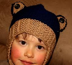 Ravelry: garter-rib ear hat pattern by Alex Arnott