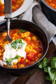 Kichererbsen Stew Mit Tomaten Und Mais Kochkarussell Com Rezept Rezepte Essen Kichererbsen Rezepte