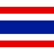 Celebrate the 51st largers country with the thailand flag! Thailand Flag Icon 1
