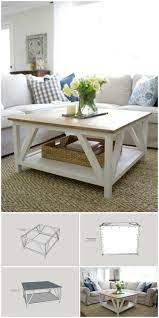 Modern Farmhouse Square Coffee Table Diy Farmhouse Coffee Table Coffee Table Farmhouse Modern Farmhouse Coffee Table