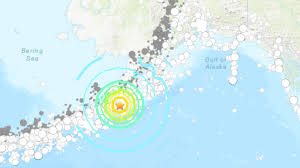 On the alaska earthquake center's website, someone reported feeling the shake in. Powerful 7 8 Magnitude Earthquake Strikes Off Alaska Coast Live Science