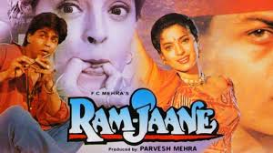 Pin By Chand Khan On Ram Jaane Movie Shah Rukh Khan Movies Merna Udit Narayan