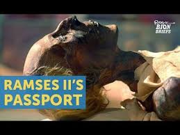 1:04 ripley's believe it or not! Ramses Ii The Mummy Who Had To Get A Passport Youtube