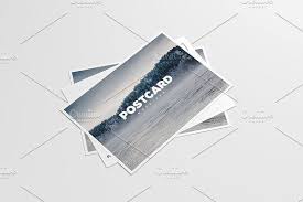 A6 Flyer Postcard Mock Up Mockup Design Business Card Mock Up Postcard