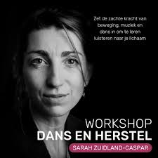 Uniek en een première: Ik geef de workshop "dans en herstel" in het…