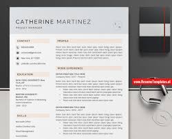 Cv Template Resume Template For Ms Word Professional Curriculum Vitae Simple Resume Modern Resume 1 3 Page Resume College Student Resume First Job Resume Instant Download Resumetemplates Nl