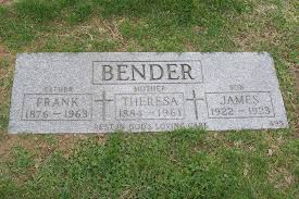 Theresa Rosa Sokol Bender (1884-1961)