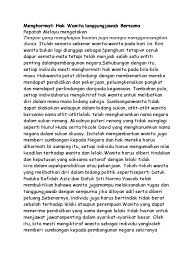 Mashaallah, setelah berunding dengan para 'brothers' yang. Tangan Yang Menghayun Buaian Juga Mampu Menggoncangkan Dunia