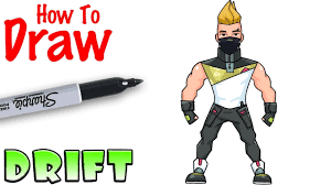 Stay tooned for more free drawing lessons by: How To Draw Drift Fortnite Youtube
