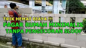 See full list on integreetkonstruksi.wordpress.com Cara Pasang Hebel Diatas Pondasi Tanpa Pengecoran Besi Sloof Untuk Pagar Rumah Minimalis Hemat Biaya Youtube