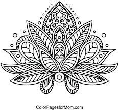 The following pages, primarily to be colored with pink or light red, are perfect for beginners. Flower Mandala Coloring Pages Lotus Flower Mandala Coloring Pages Paisley Coloring Pages Mandala Coloring Pages Flower Coloring Pages