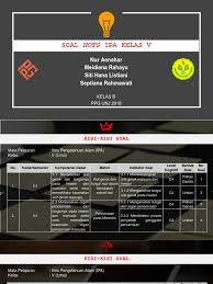 Check spelling or type a new query. Soal Hots Kelas V Sd Ipa