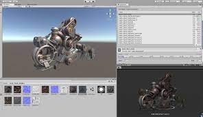Rigged 3d human or creature models. Mech Neck Walker Blender Game Engine And Unity 3d Free 3d Model Fbx Obj X Dae X3d Unity Blend Free3d