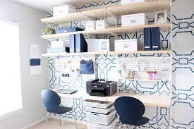 This craft room makeover post shares great organization ideas and tips for scrapbooking, paper and ribbon storage while still decorating on a budget. 11 Beautiful Craft Room Ideas