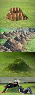 Terra Grass Armchair By Studio Nucleo Is Organic Grow It Yourself Furniture That Is Capable Of Forming A Natural Diy Garden Furniture Outdoor Garden Furniture